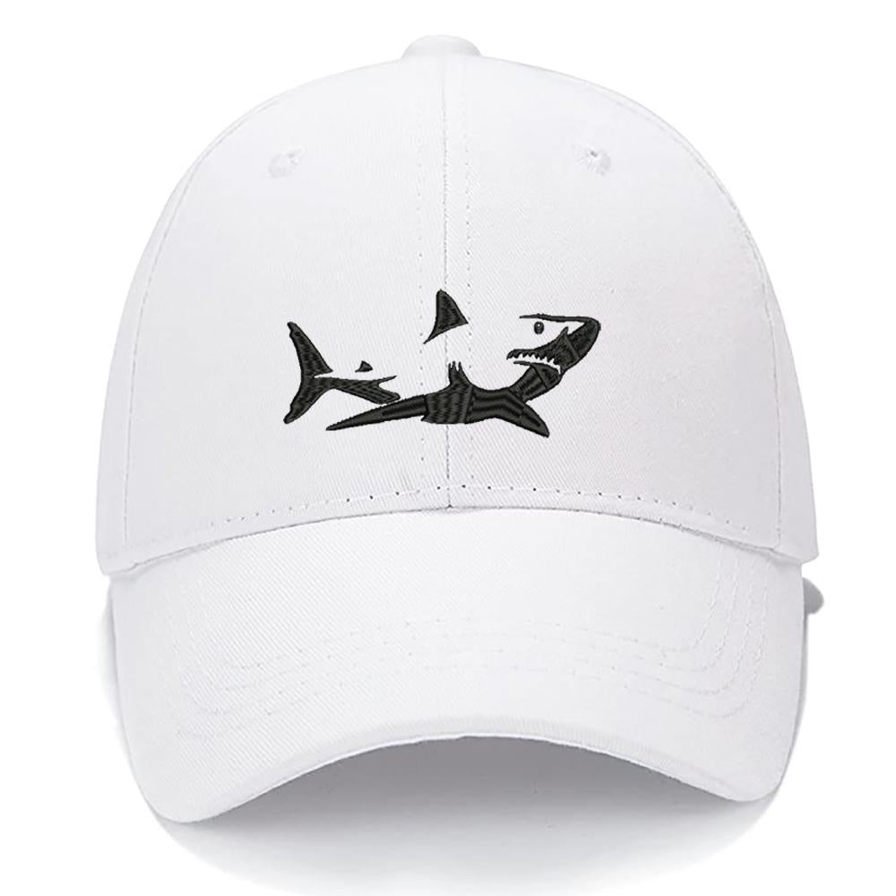 Shark Fish Men Women Unisex Baseball Cap Classic Low Profile Adjustable Strapback Baseball Cap Dad-Hat