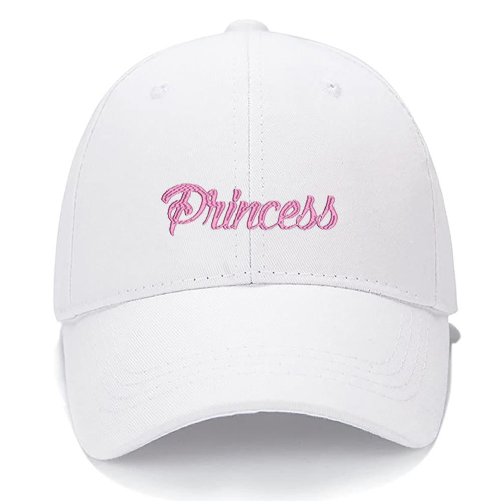 PRINCESS Men Women Unisex Baseball Cap Classic Low Profile Adjustable Strapback Baseball Cap Dad-Hat