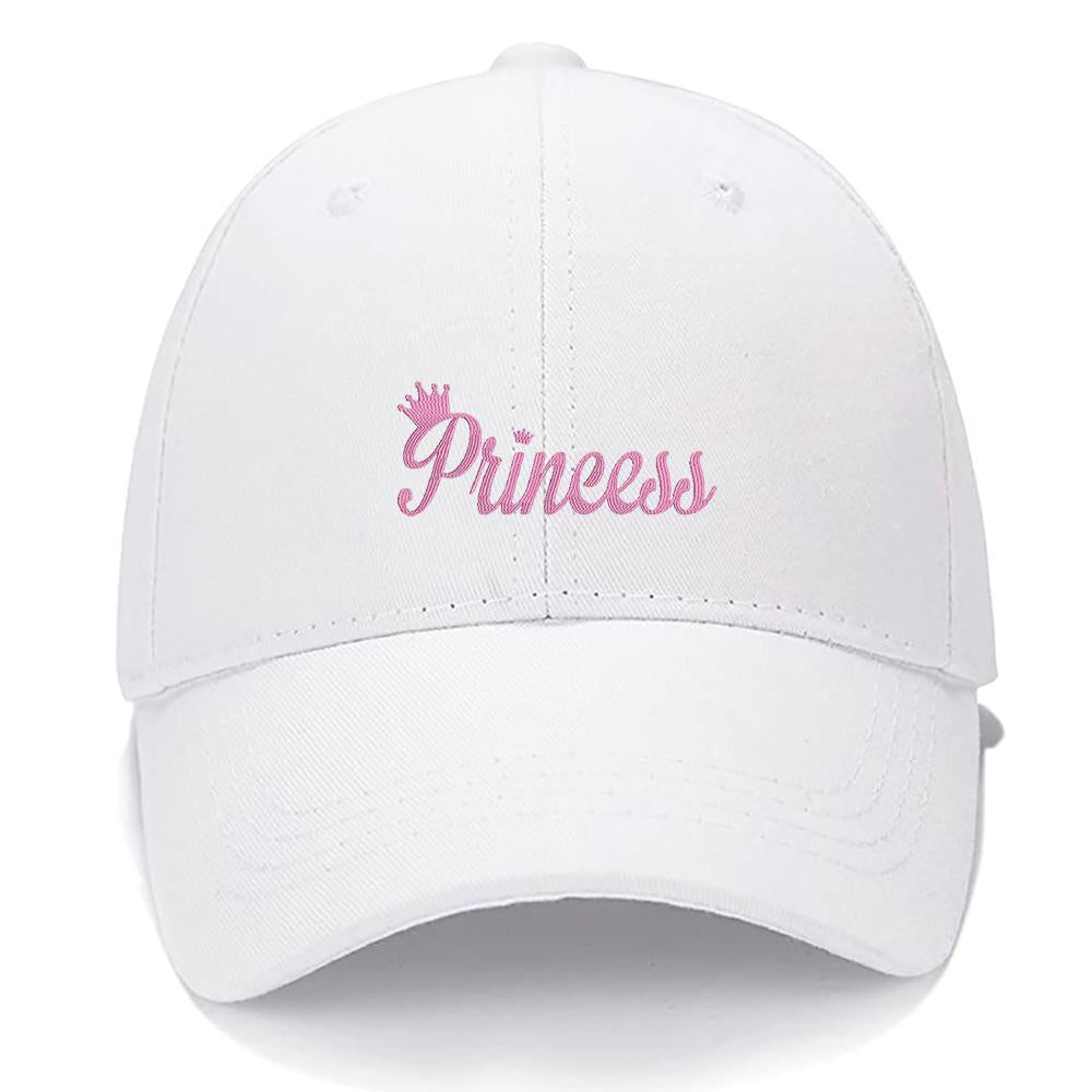 PRINCESS Crown Men Women Unisex Baseball Cap Classic Low Profile Adjustable Strapback Baseball Cap Dad-Hat