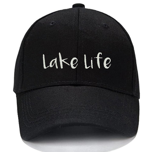 Lake Life Men Women Unisex Baseball Cap Classic Low Profile Adjustable Strapback Baseball Cap Dad-Hat