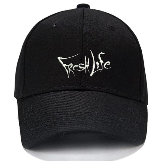 Fresh Life Fishing Boating Men Women Unisex Baseball Cap Classic Low Profile Adjustable Strapback Baseball Cap Dad-Hat