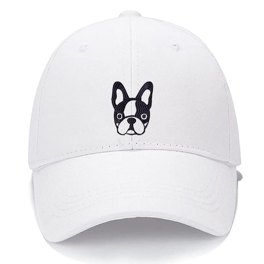 French Bulldog Men Women Unisex Baseball Cap Classic Low Profile Adjustable Strapback Baseball Cap Dad-Hat