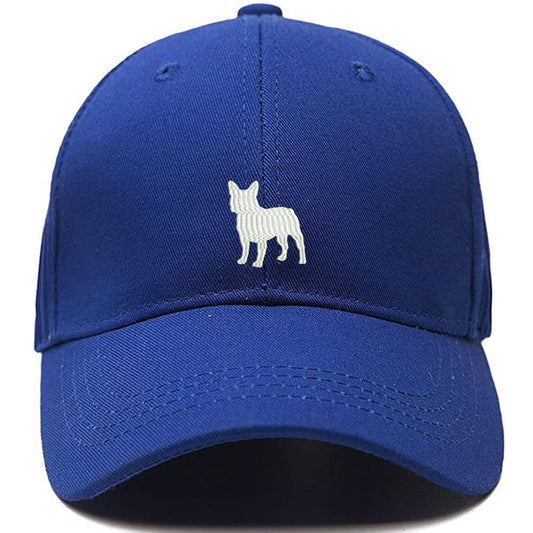 French Bulldog Dog Frenchie Men Women Unisex Baseball Cap Classic Low Profile Adjustable Strapback Baseball Cap Dad-Hat