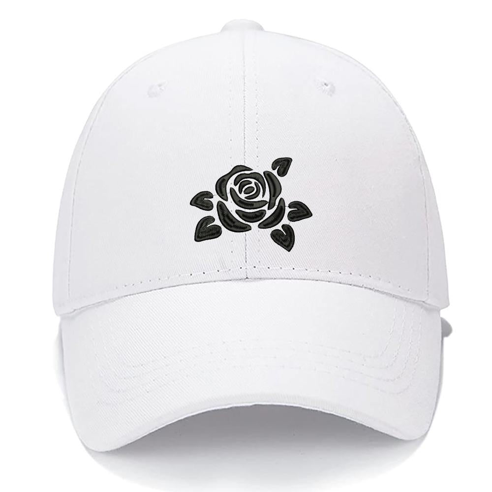 Rose Leaf Men Women Unisex Baseball Cap Classic Low Profile Adjustable Strapback Baseball Cap Dad-Hat