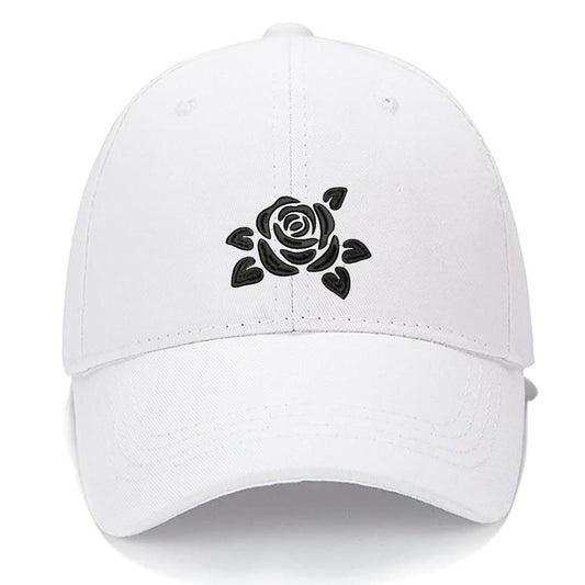 Rose Leaf Men Women Unisex Baseball Cap Classic Low Profile Adjustable Strapback Baseball Cap Dad-Hat