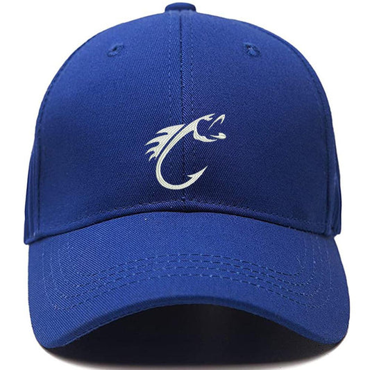 Fish Hook Fishing Men Women Unisex Baseball Cap Classic Low Profile Adjustable Strapback Baseball Cap Dad-Hat