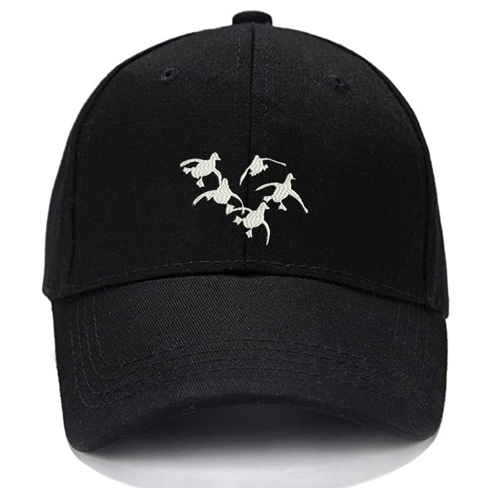 Ducks Landing Hunting Men Women Unisex Baseball Cap Classic Low Profile Adjustable Strapback Baseball Cap Dad-Hat