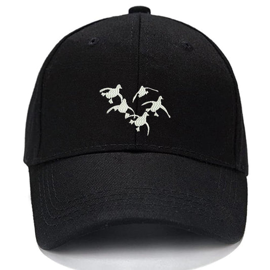 Ducks Landing Hunting Men Women Unisex Baseball Cap Classic Low Profile Adjustable Strapback Baseball Cap Dad-Hat