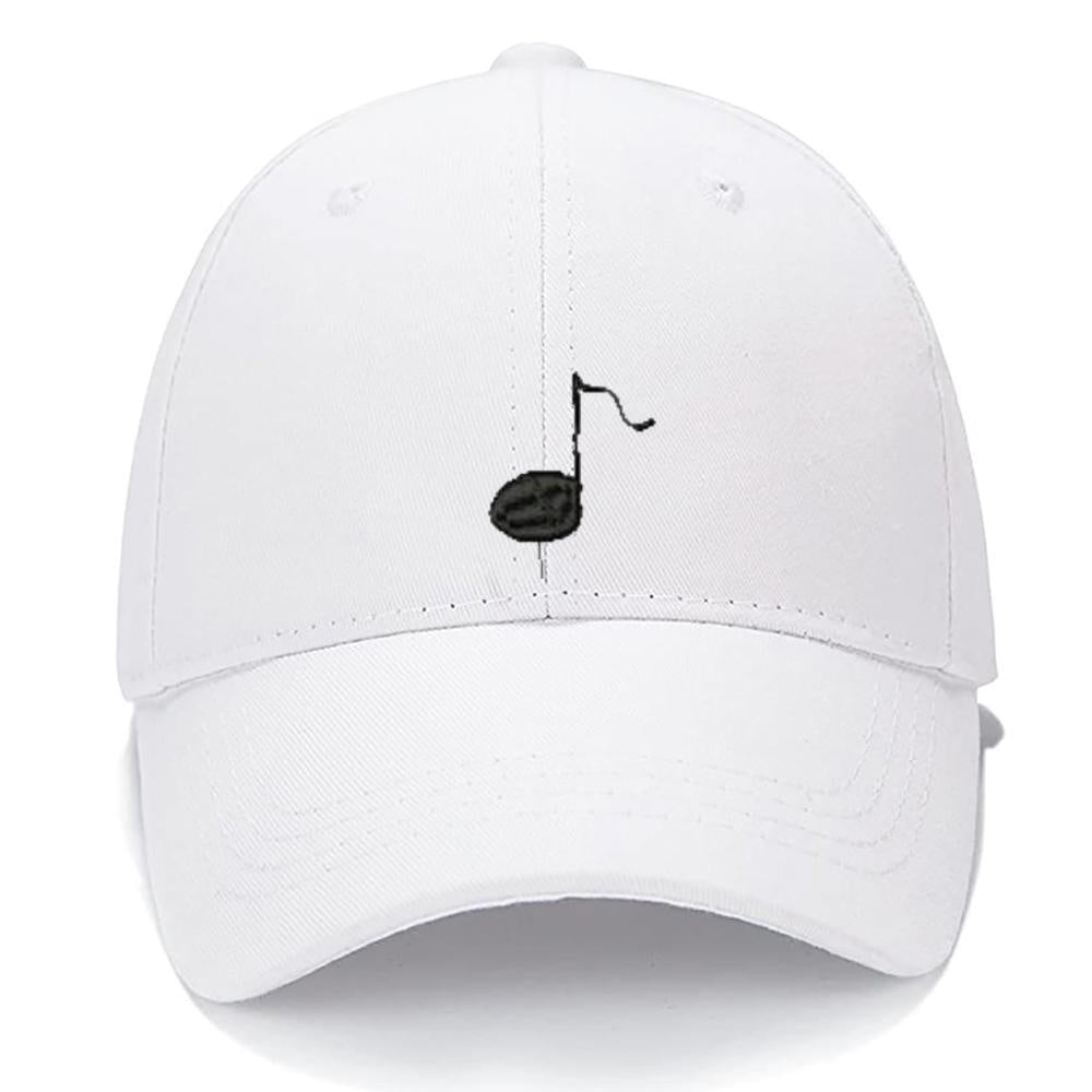 Musical Note Men Women Unisex Baseball Cap Classic Low Profile Adjustable Strapback Baseball Cap Dad-Hat