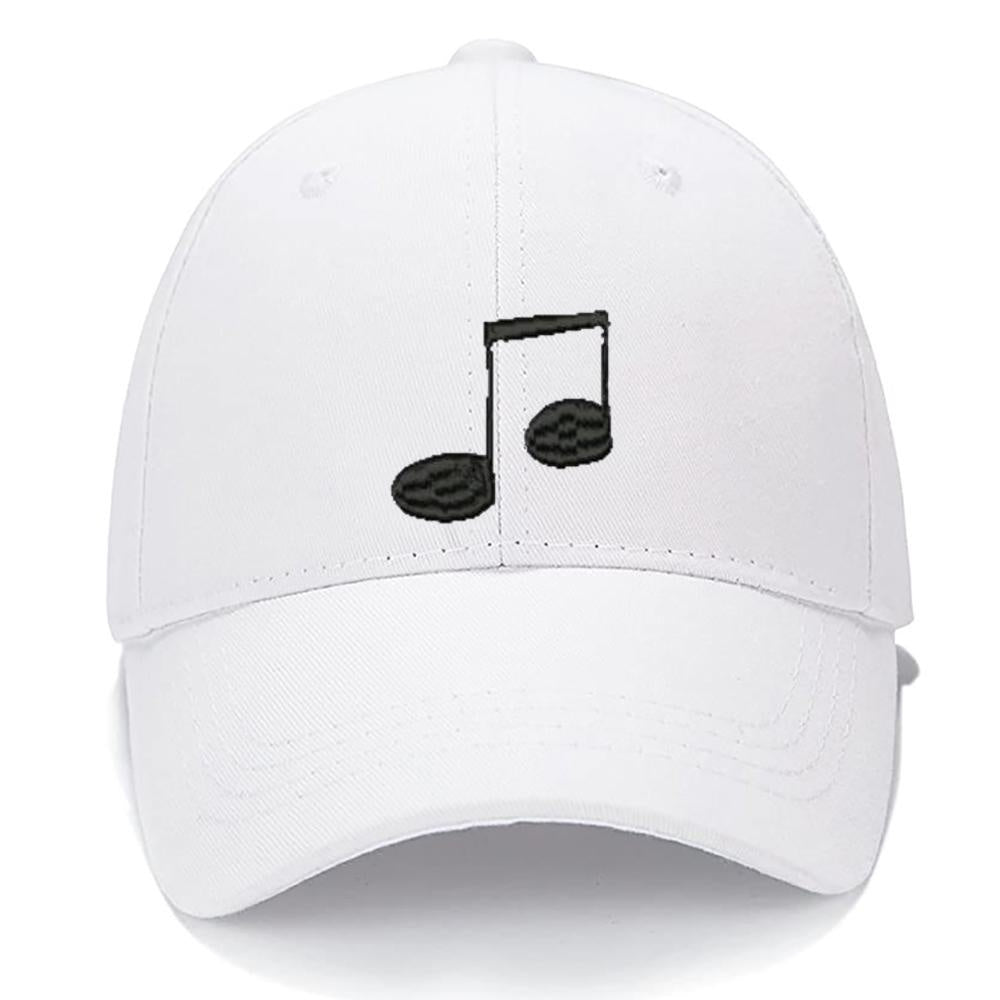 Musical Note 2 Men Women Unisex Baseball Cap Classic Low Profile Adjustable Strapback Baseball Cap Dad-Hat
