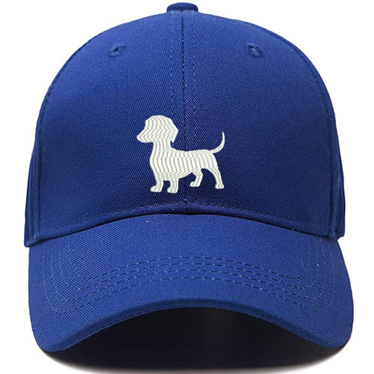 Dachshund Sausage Dog Funny Men Women Unisex Baseball Cap Classic Low Profile Adjustable Strapback Baseball Cap Dad-Hat