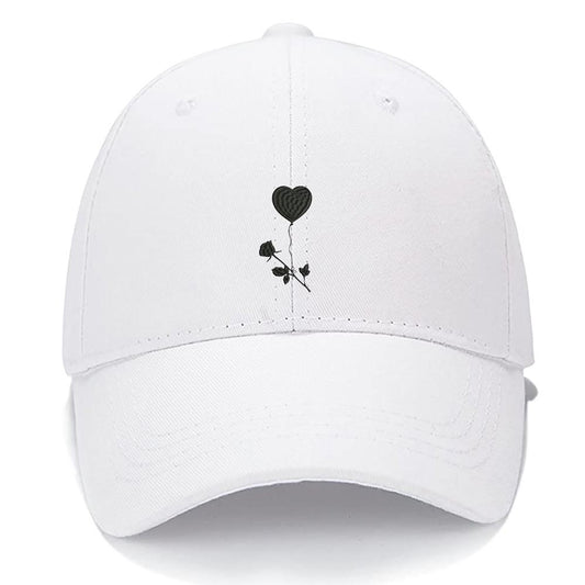 Love Balloon Men Women Unisex Baseball Cap Classic Low Profile Adjustable Strapback Baseball Cap Dad-Hat