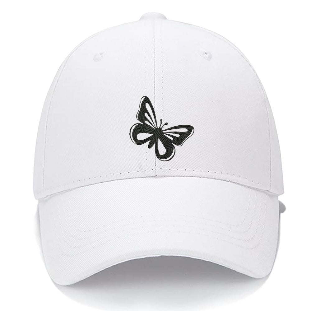 Charm Butterfly Men Women Unisex Baseball Cap Classic Low Profile Adjustable Strapback Baseball Cap Dad-Hat