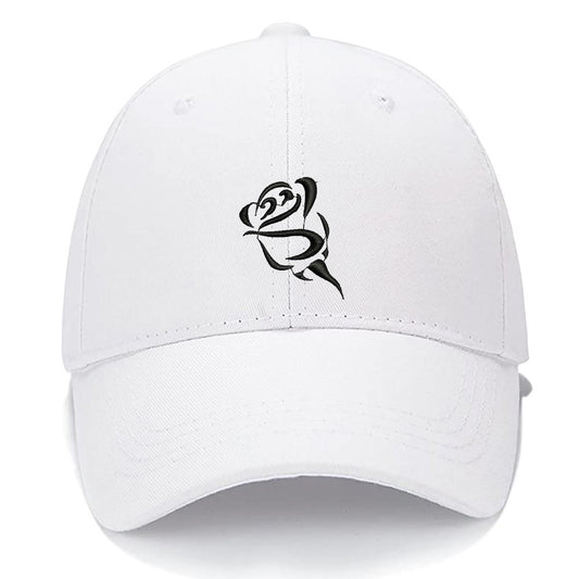 I LOVE Rose Men Women Unisex Baseball Cap Classic Low Profile Adjustable Strapback Baseball Cap Dad-Hat