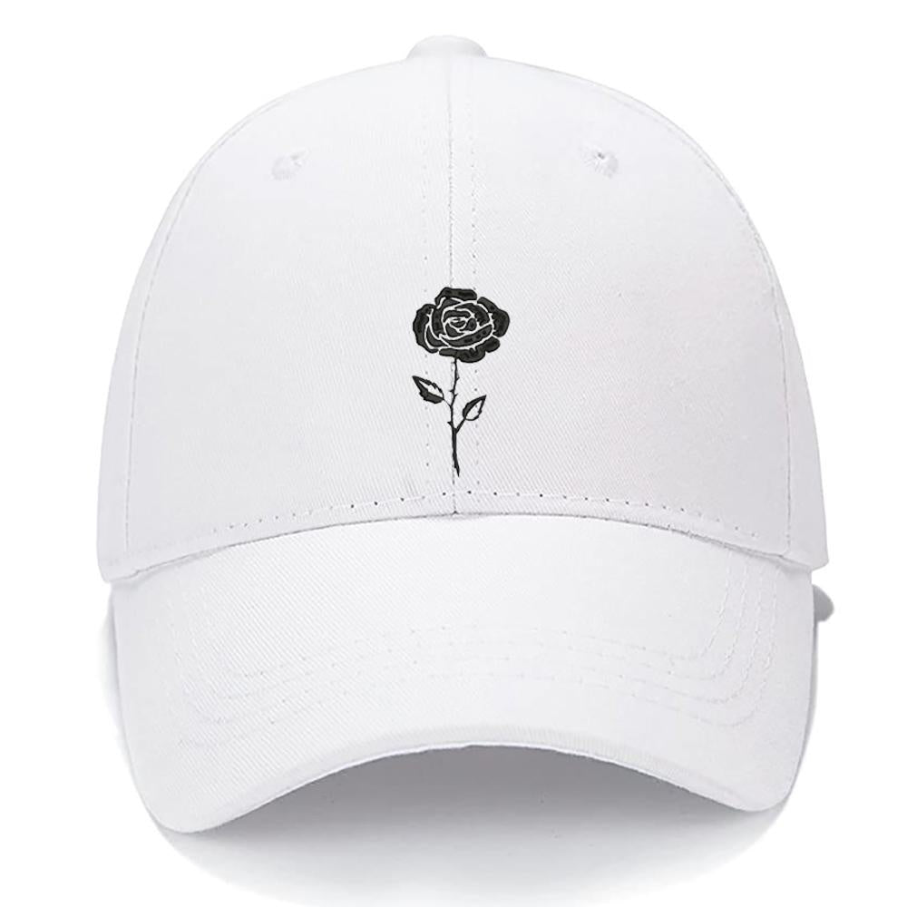 I LOVE MY Rose Men Women Unisex Baseball Cap Classic Low Profile Adjustable Strapback Baseball Cap Dad-Hat