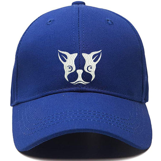 Boston Terrier Dog Men Women Unisex Baseball Cap Classic Low Profile Adjustable Strapback Baseball Cap Dad-Hat