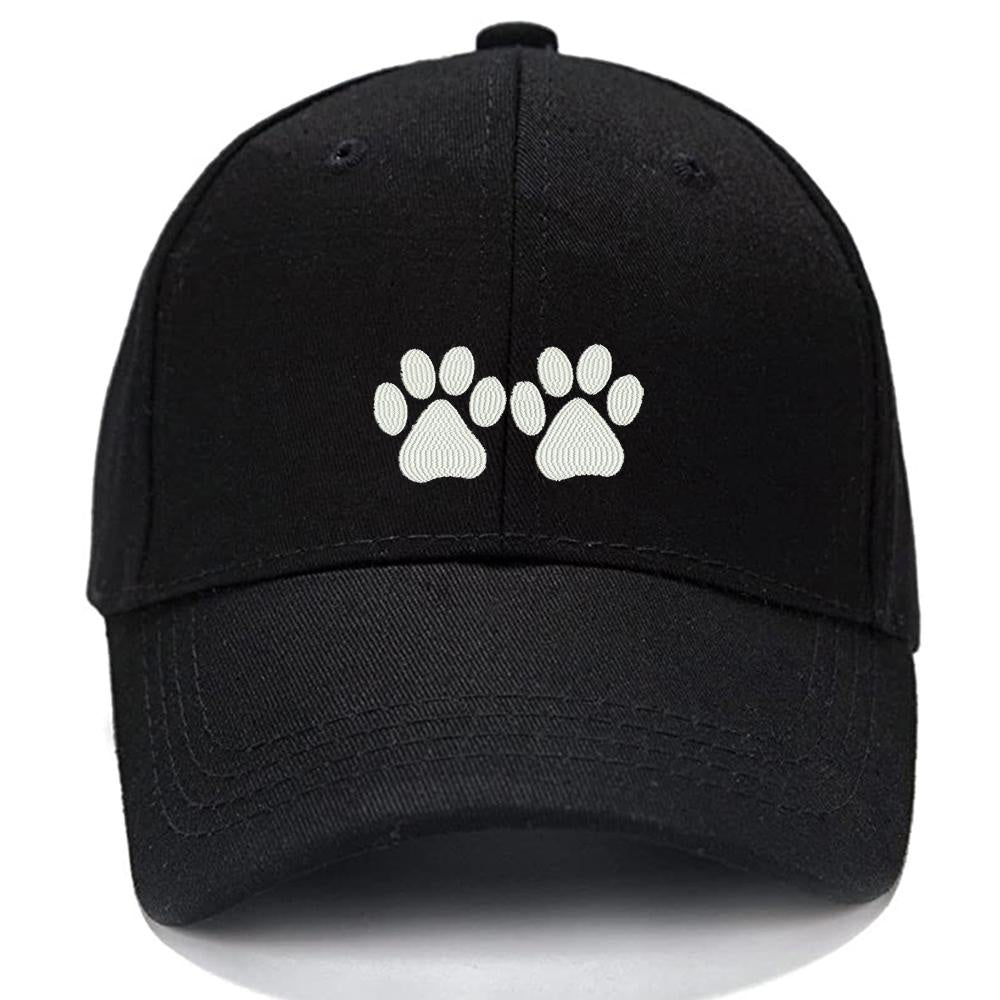 Animal Dog's paws Men Women Unisex Baseball Cap Classic Low Profile Adjustable Strapback Baseball Cap Dad-Hat