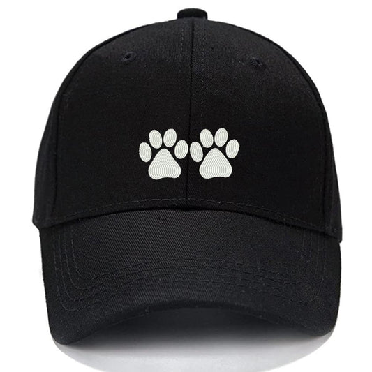 Animal Dog's paws Men Women Unisex Baseball Cap Classic Low Profile Adjustable Strapback Baseball Cap Dad-Hat