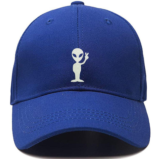 Alien UFO Men Women Unisex Baseball Cap Classic Low Profile Adjustable Strapback Baseball Cap Dad-Hat