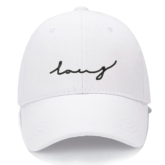 LOVING Funny Men Women Unisex Baseball Cap Classic Low Profile Adjustable Strapback Baseball Cap Dad-Hat