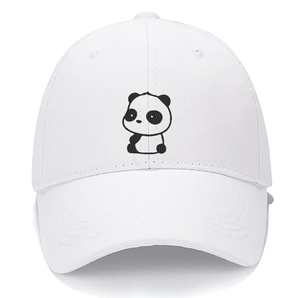 Baby Panda Bear Wildlife Jungle Men Women Unisex Baseball Cap Classic Low Profile Adjustable Strapback Baseball Cap Dad-Hat