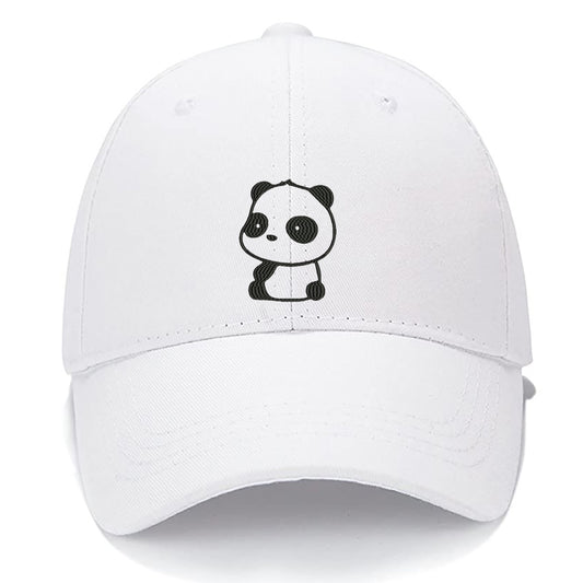 Baby Panda Bear Wildlife Jungle Men Women Unisex Baseball Cap Classic Low Profile Adjustable Strapback Baseball Cap Dad-Hat
