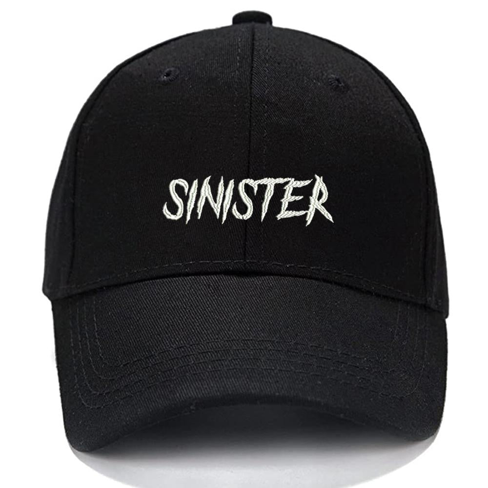 Sinister cool evil devil sinner Men Women Unisex Baseball Cap Classic Low Profile Adjustable Strapback Baseball Cap Dad-Hat