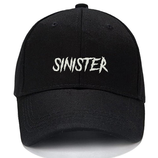 Sinister cool evil devil sinner Men Women Unisex Baseball Cap Classic Low Profile Adjustable Strapback Baseball Cap Dad-Hat