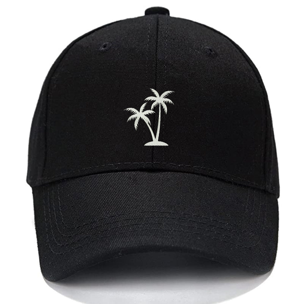 Palm Tree Men Women Unisex Baseball Cap Classic Low Profile Adjustable Strapback Baseball Cap Dad-Hat