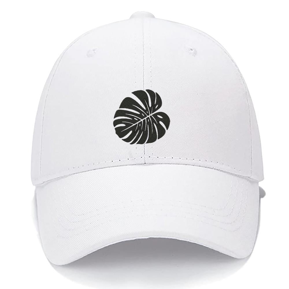 Monstera Deliciosa plant Leaf Men Women Unisex Baseball Cap Classic Low Profile Adjustable Strapback Baseball Cap Dad-Hat