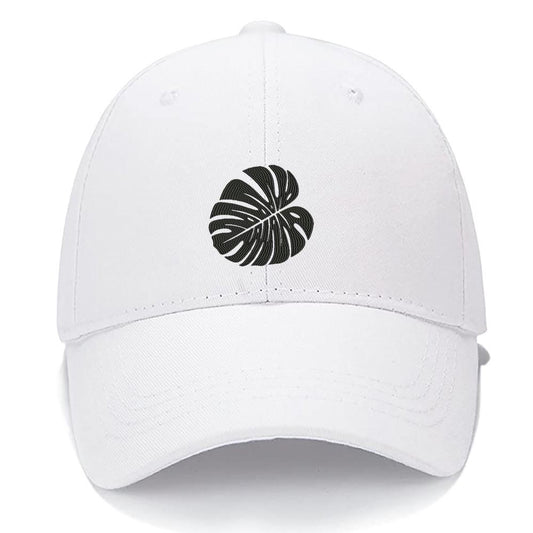 Monstera Deliciosa plant Leaf Men Women Unisex Baseball Cap Classic Low Profile Adjustable Strapback Baseball Cap Dad-Hat