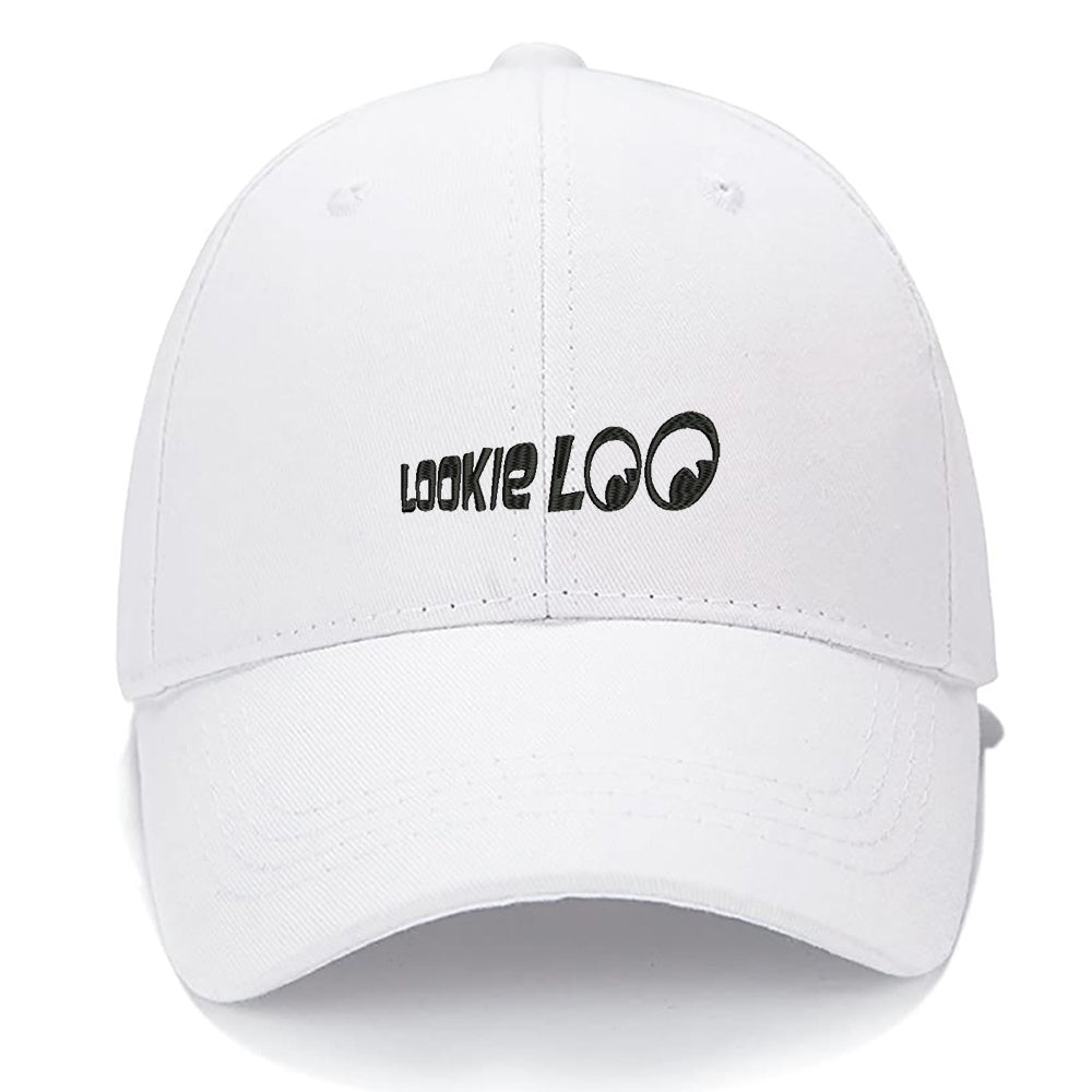 Lookie Loo Be Men Women Unisex Baseball Cap Classic Low Profile Adjustable Strapback Baseball Cap Dad-Hat