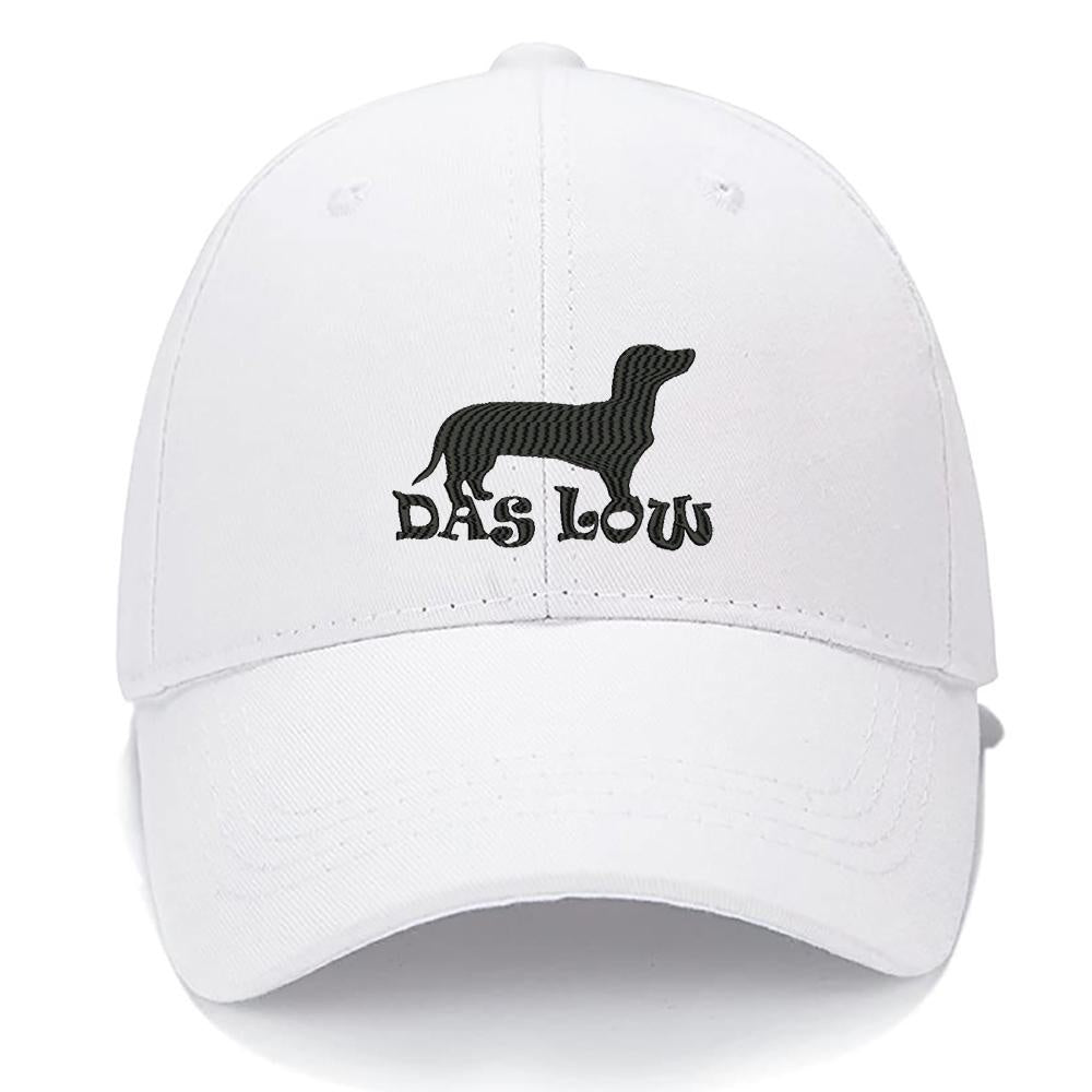 Das Low Weiner Dog Men Women Unisex Baseball Cap Classic Low Profile Adjustable Strapback Baseball Cap Dad-Hat