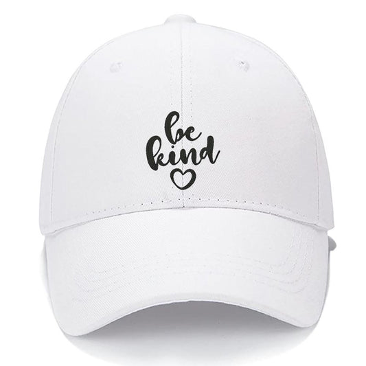 Be Kind Heart Men Women Unisex Baseball Cap Classic Low Profile Adjustable Strapback Baseball Cap Dad-Hat