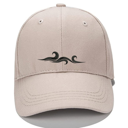 Sea Wave Men Women Unisex Baseball Cap Classic Low Profile Adjustable Strapback Baseball Cap Dad-Hat