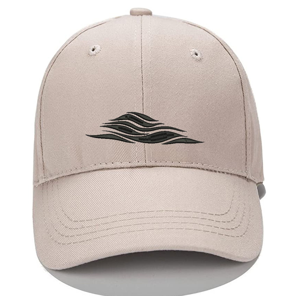 Sea Wave Men Women Unisex Baseball Cap Classic Low Profile Adjustable Strapback Baseball Cap Dad-Hat