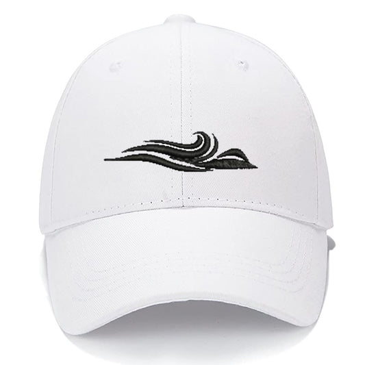 Sea Wave Men Women Unisex Baseball Cap Classic Low Profile Adjustable Strapback Baseball Cap Dad-Hat