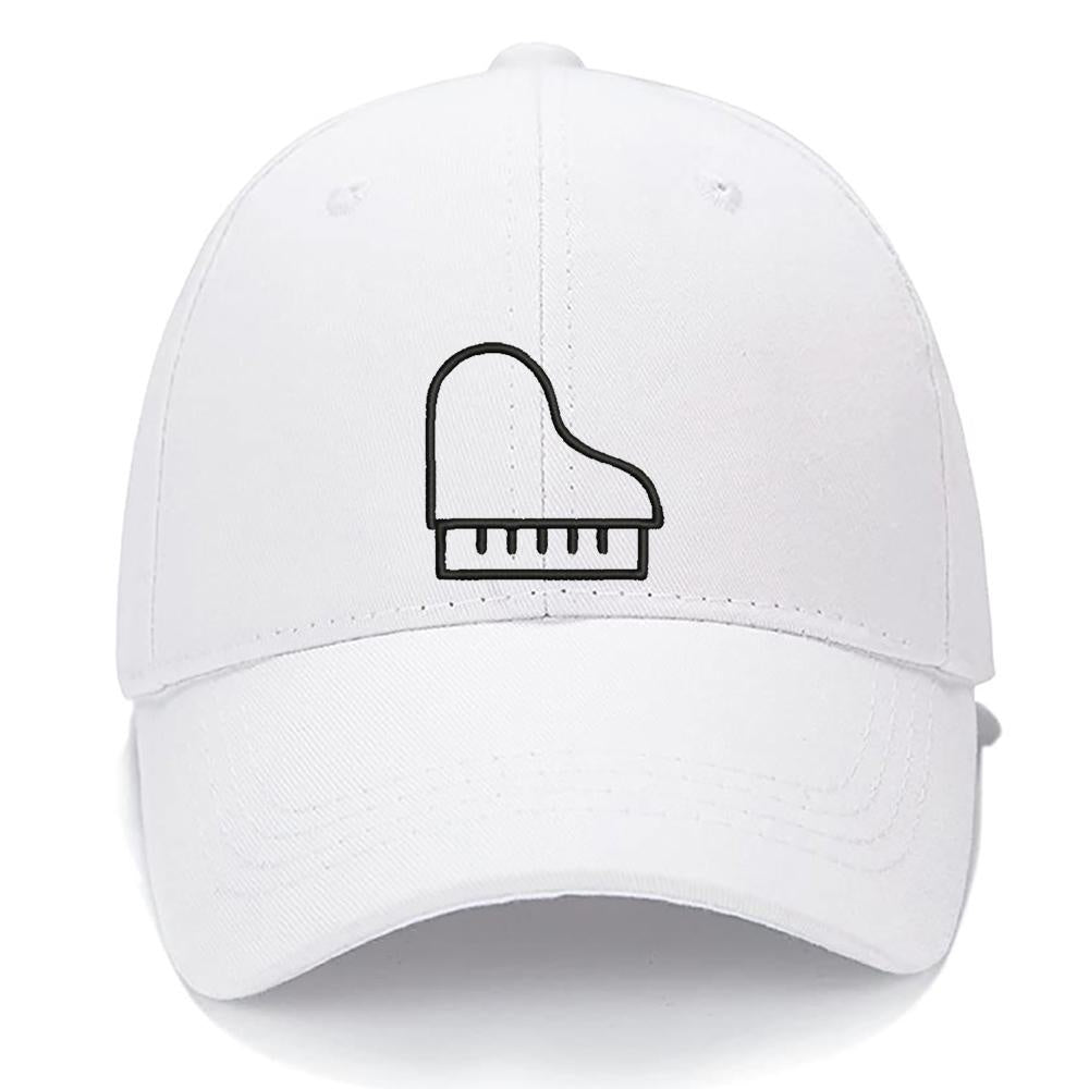 Piano Men Women Unisex Baseball Cap Classic Low Profile Adjustable Strapback Baseball Cap Dad-Hat