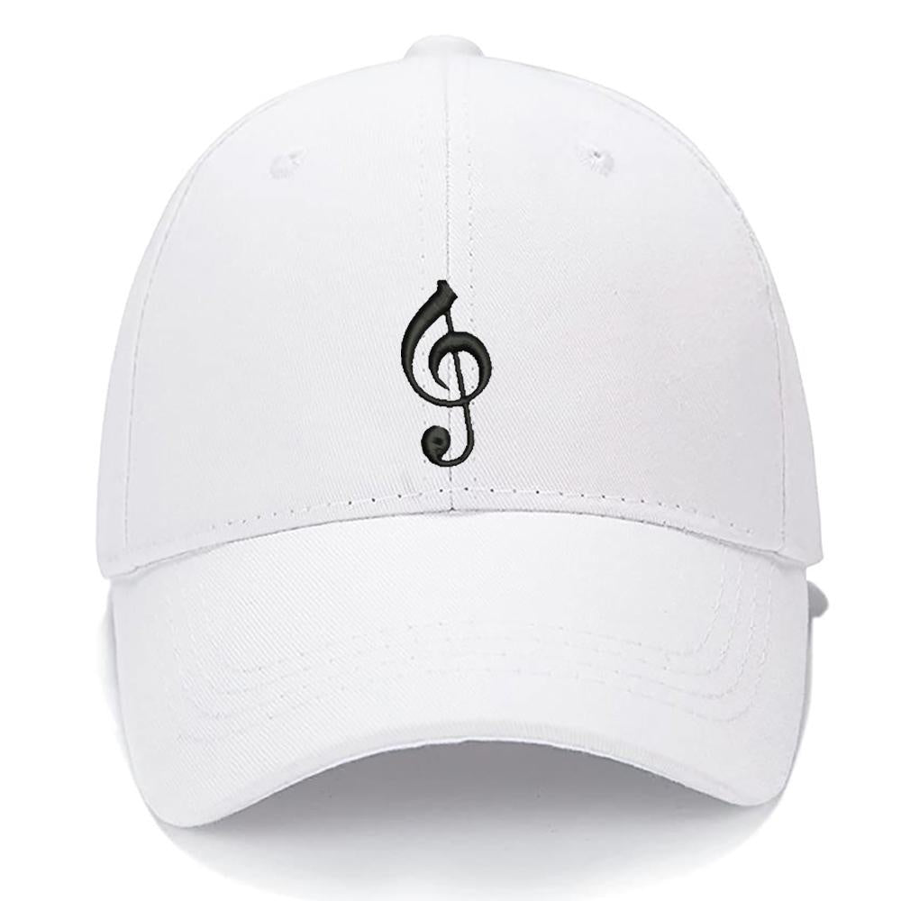 Music Notation 4 Men Women Unisex Baseball Cap Classic Low Profile Adjustable Strapback Baseball Cap Dad-Hat