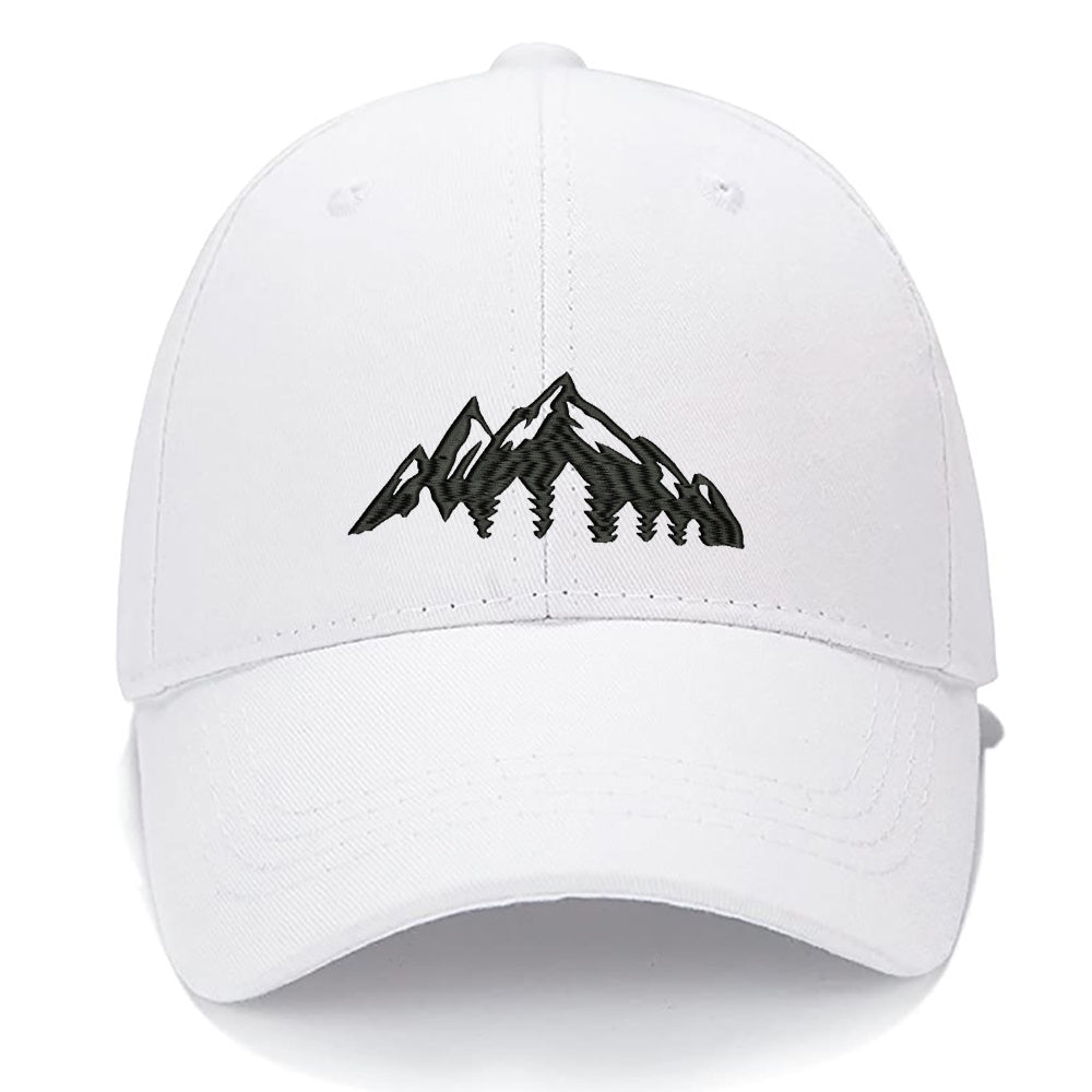 Mountains 2 Men Women Unisex Baseball Cap Classic Low Profile Adjustable Strapback Baseball Cap Dad-Hat