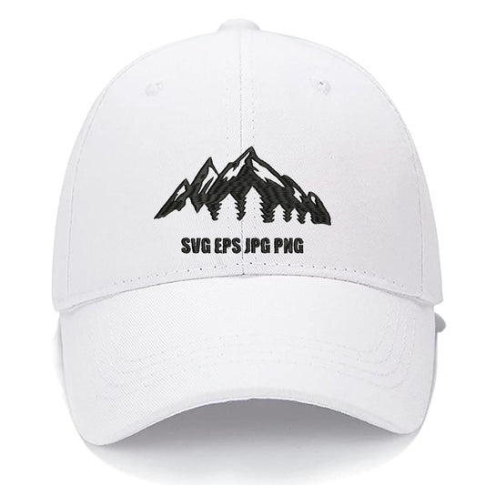 Mountains Men Women Unisex Baseball Cap Classic Low Profile Adjustable Strapback Baseball Cap Dad-Hat