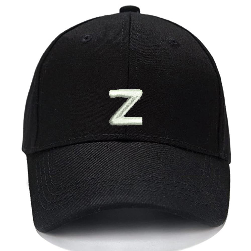 Lucky Letters Z-2 Men Women Unisex Baseball Cap Classic Low Profile Adjustable Strapback Baseball Cap Dad-Hat
