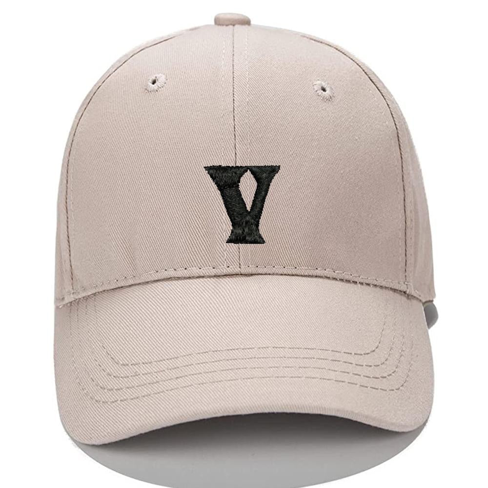 Lucky Letters Y Men Women Unisex Baseball Cap Classic Low Profile Adjustable Strapback Baseball Cap Dad-Hat