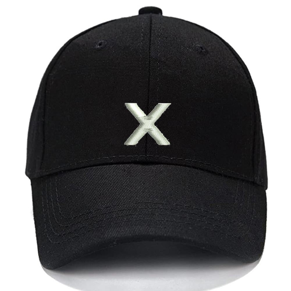 Lucky Letters X-2 Men Women Unisex Baseball Cap Classic Low Profile Adjustable Strapback Baseball Cap Dad-Hat