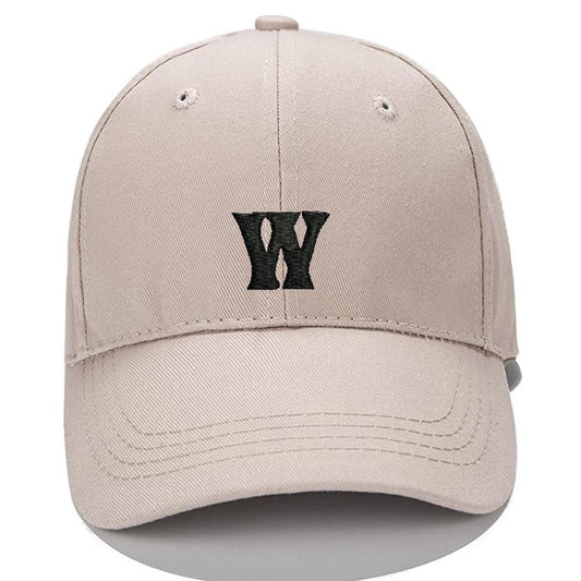 Lucky Letters W Men Women Unisex Baseball Cap Classic Low Profile Adjustable Strapback Baseball Cap Dad-Hat