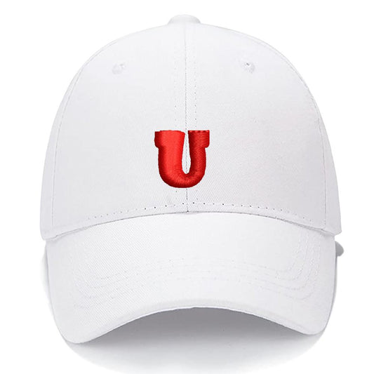 Lucky Letters U Men Women Unisex Baseball Cap Classic Low Profile Adjustable Strapback Baseball Cap Dad-Hat