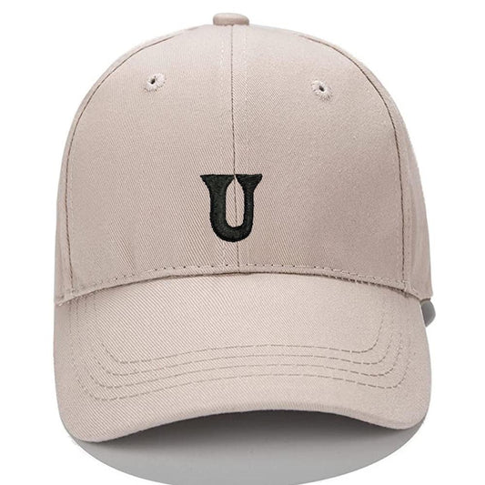 Lucky Letters U Men Women Unisex Baseball Cap Classic Low Profile Adjustable Strapback Baseball Cap Dad-Hat