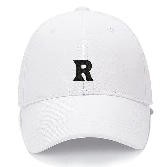 Lucky Letters R Men Women Unisex Baseball Cap Classic Low Profile Adjustable Strapback Baseball Cap Dad-Hat