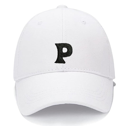 Lucky Letters P Men Women Unisex Baseball Cap Classic Low Profile Adjustable Strapback Baseball Cap Dad-Hat