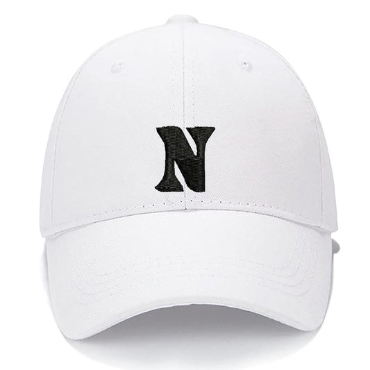 Lucky Letters N Men Women Unisex Baseball Cap Classic Low Profile Adjustable Strapback Baseball Cap Dad-Hat